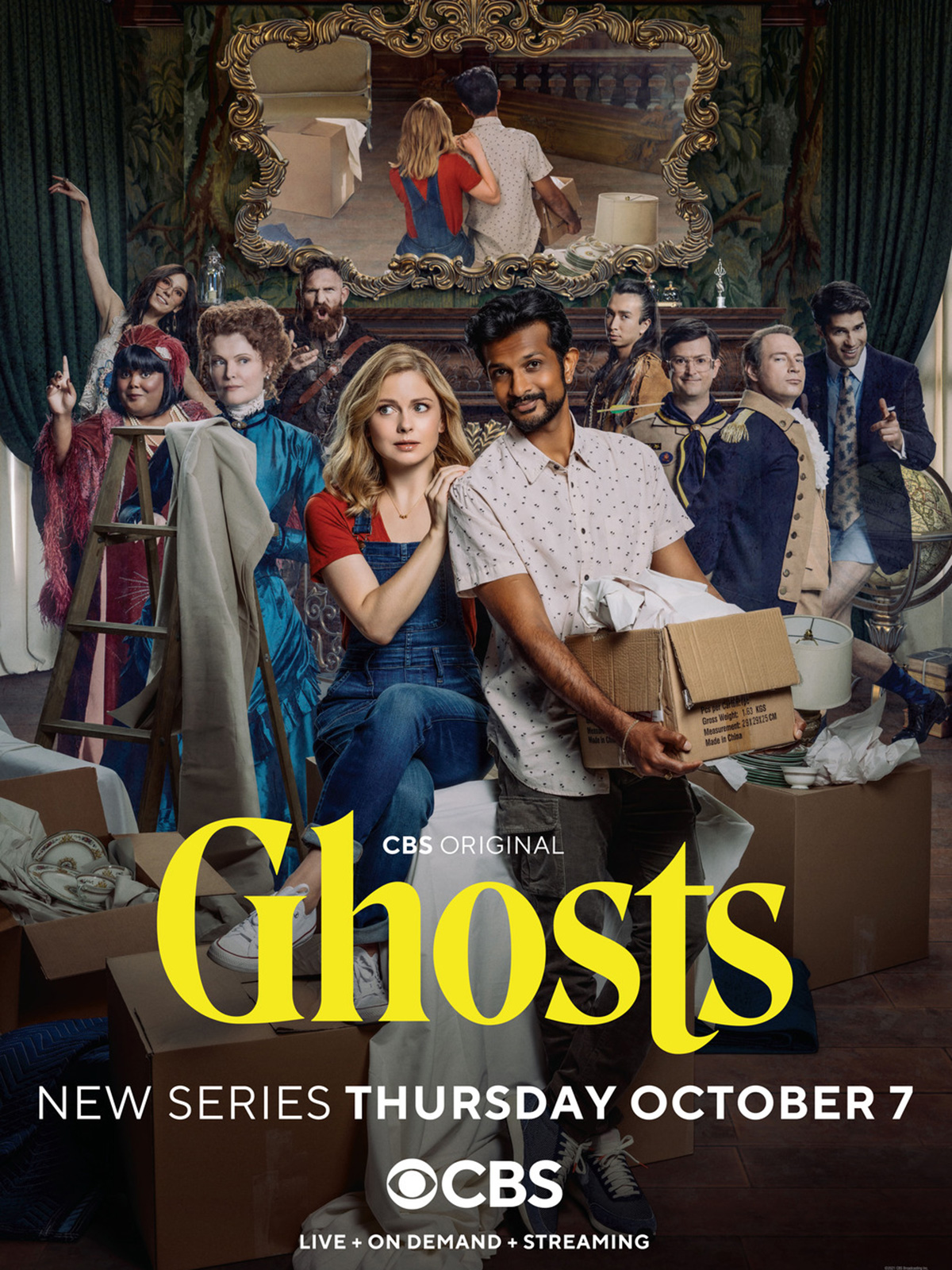 Ghosts (US) saison 1 poster